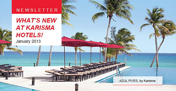 Tui Newsletter What S New At Karisma Hotels