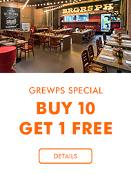 GREWPS Special - Buy 10 Get 1 Free