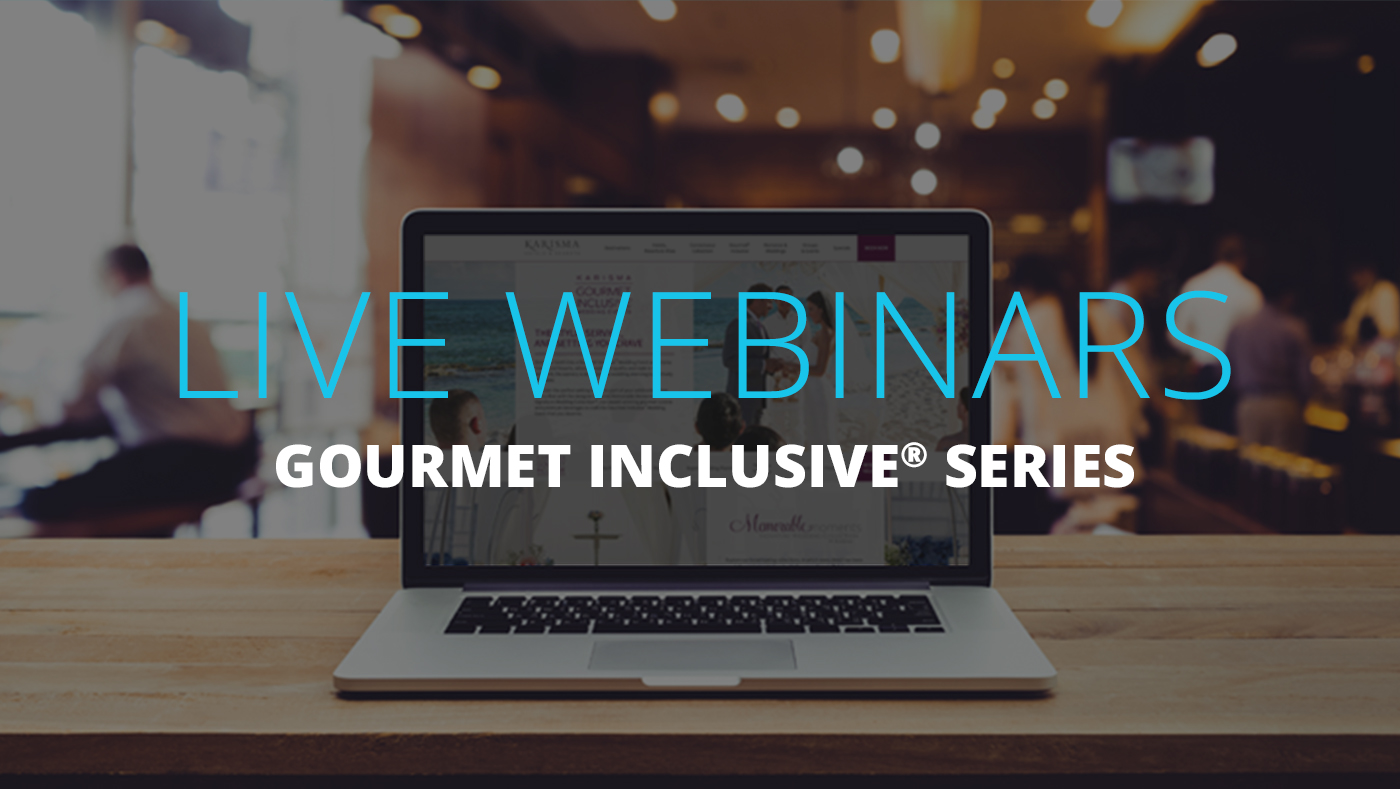 Live Webinars: Gourmet Inclusive® Series