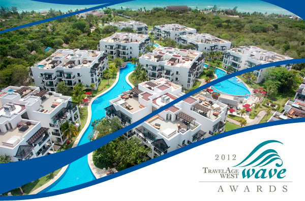 EAzul Fives Hotel named Best new property or major renovation in Mexico by TravelAge West WAVE